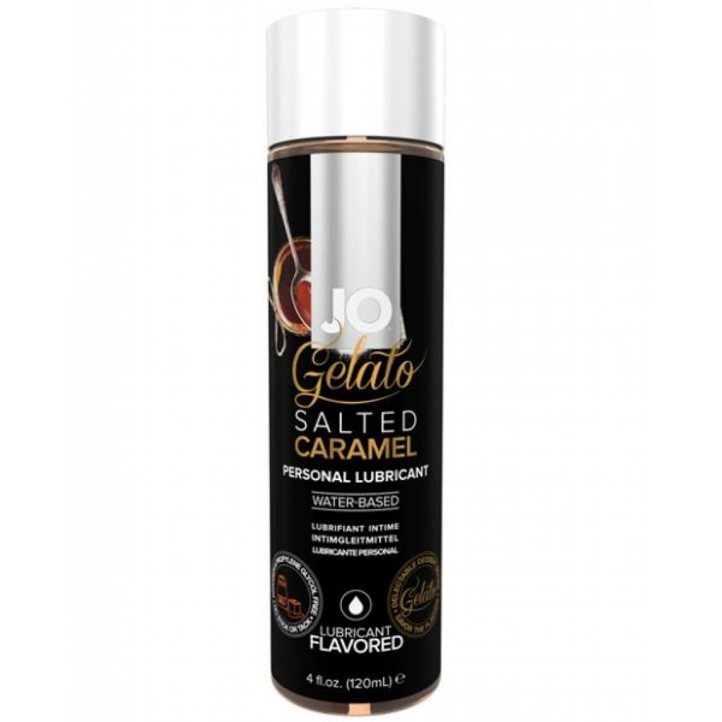 JO Gelato Flavored Lubricant Salted Caramel 4oz - Lubricants