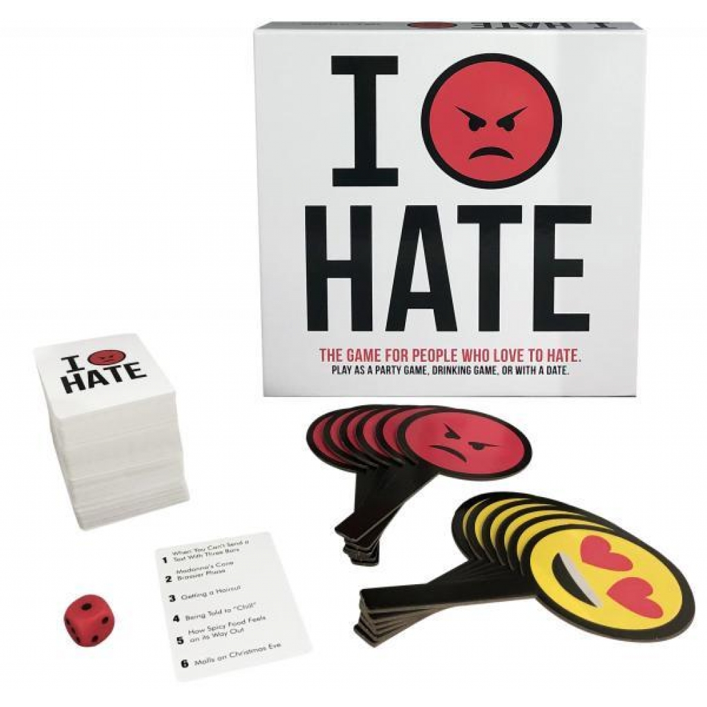 I Hate... The Game For People Who Love To Hate - Party Hot Games