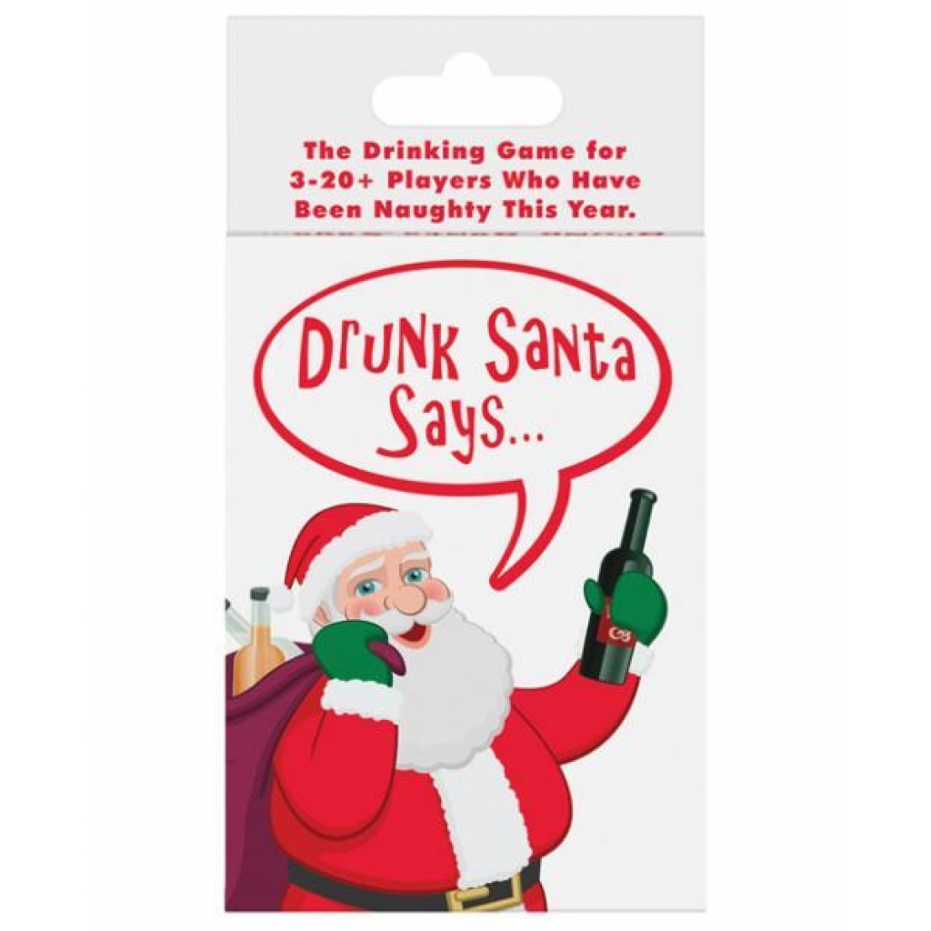 Drunk Santa Says Card Game - Party Hot Games