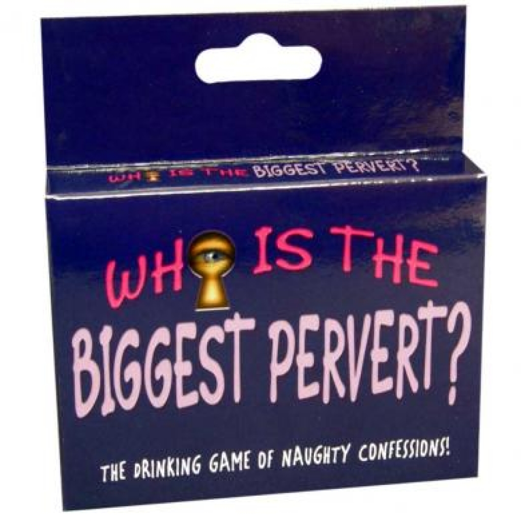 WhoS The Biggest Pervert Card Game - Party Hot Games