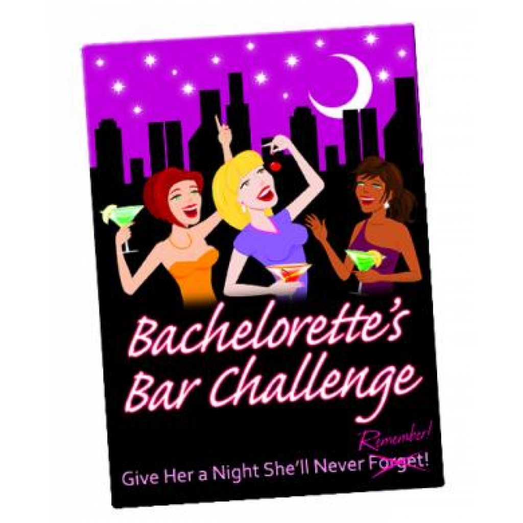 Bachelorette Bar Challenge Game - Party Hot Games
