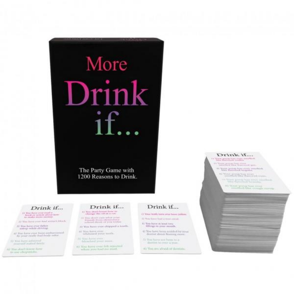 More Drink If... - Party Hot Games