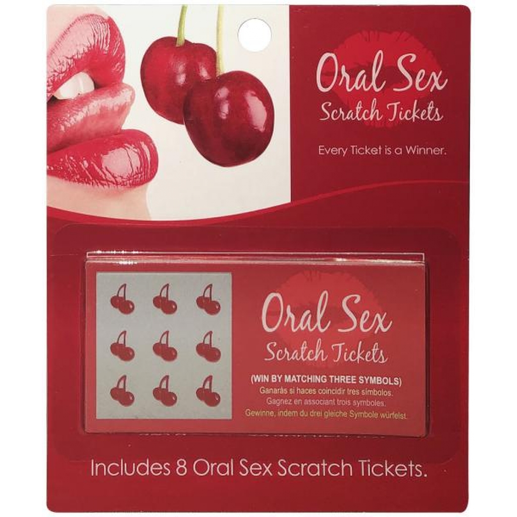 Oral Sex Scratch Tickets - Hot Games for Lovers