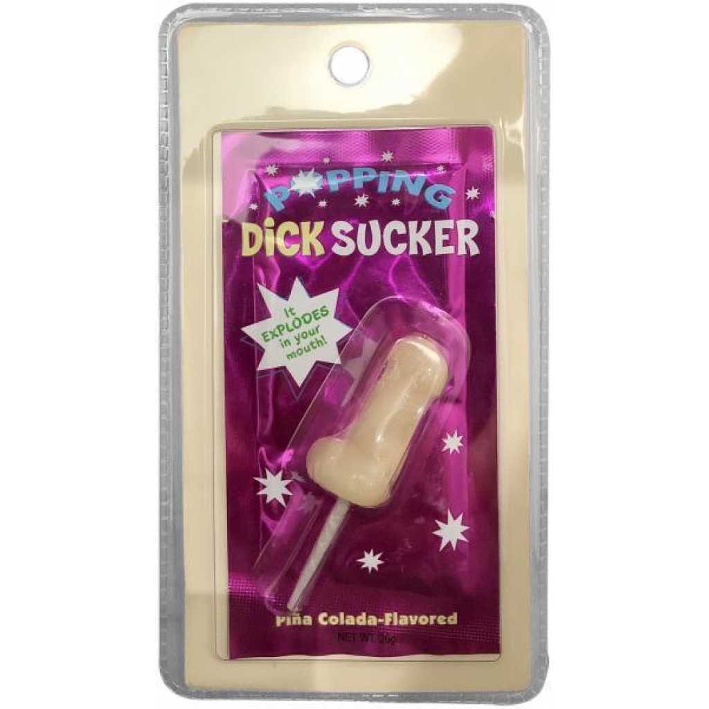 Popping Dick Sucker - Adult Candy and Erotic Foods