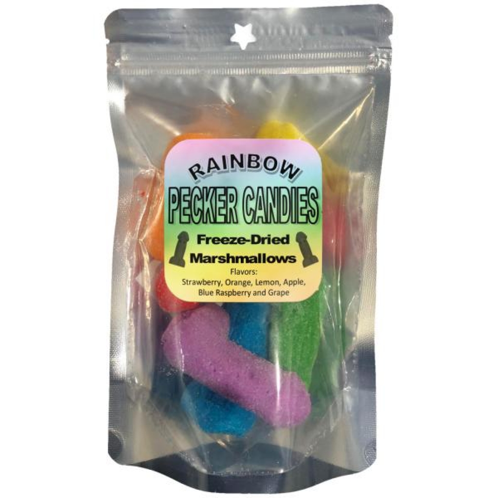 Freeze Dried Rainbow Pecker Candies - Adult Candy and Erotic Foods