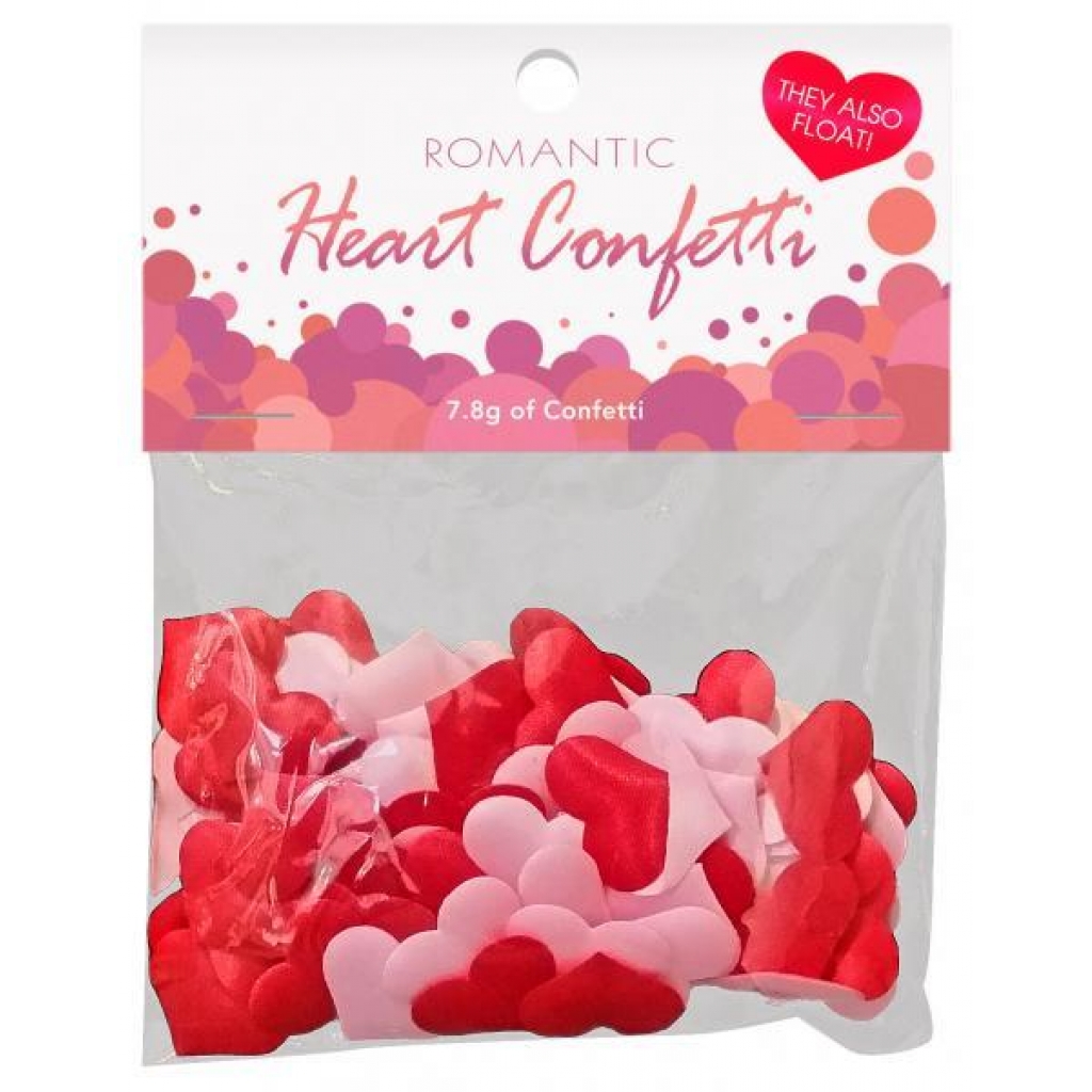 Romantic Heart Confetti Red, Pink - Serving Ware