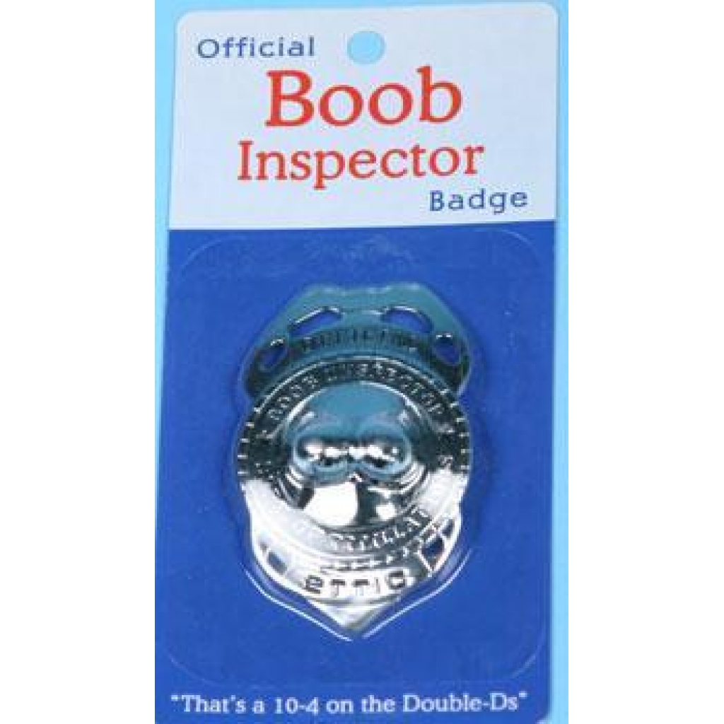 Boob Inspector Badge - Party Wear