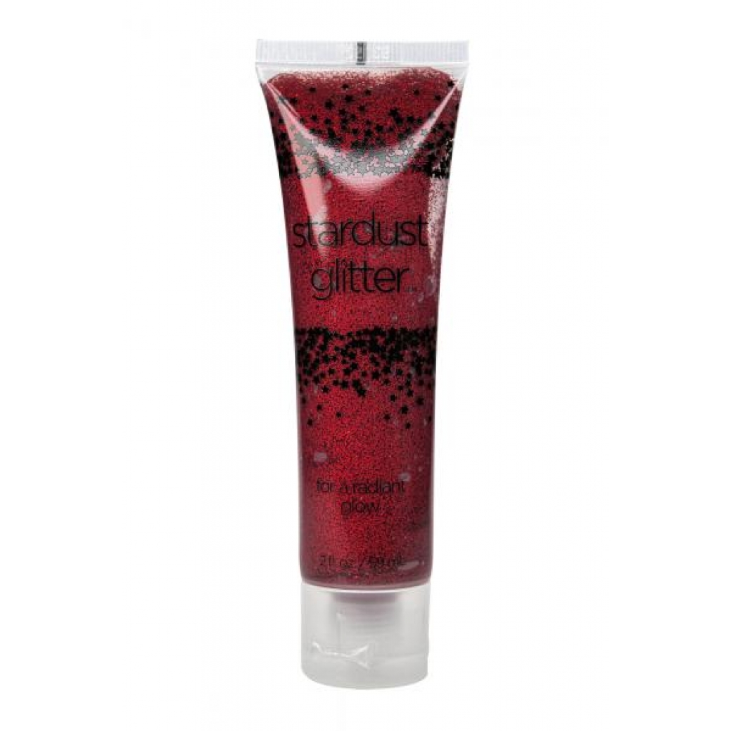 Stardust Glitter Red 2 Oz - Makeup & Cosmetics