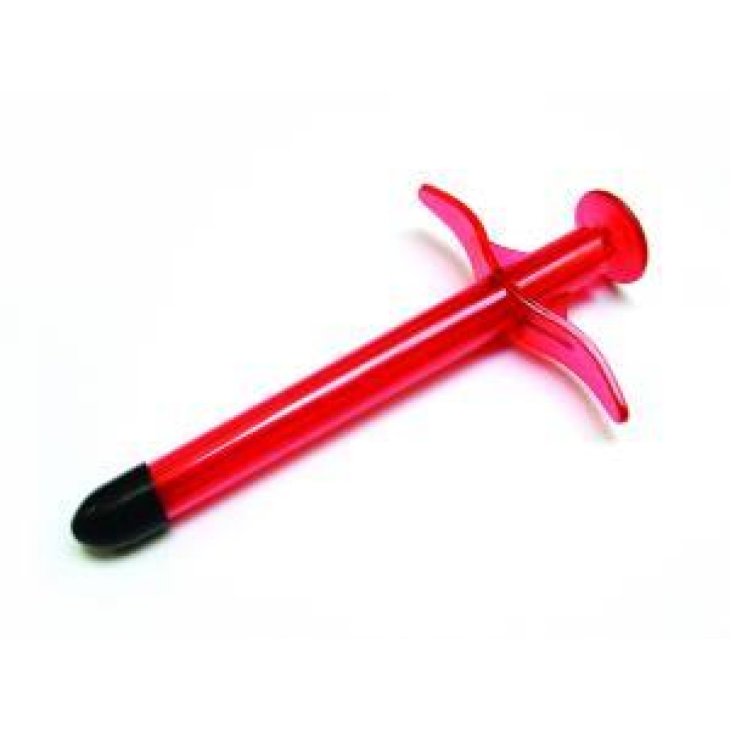 Lube Shooter Lubricant Delivery Device Red - Anal Douches, Enemas & Hygiene