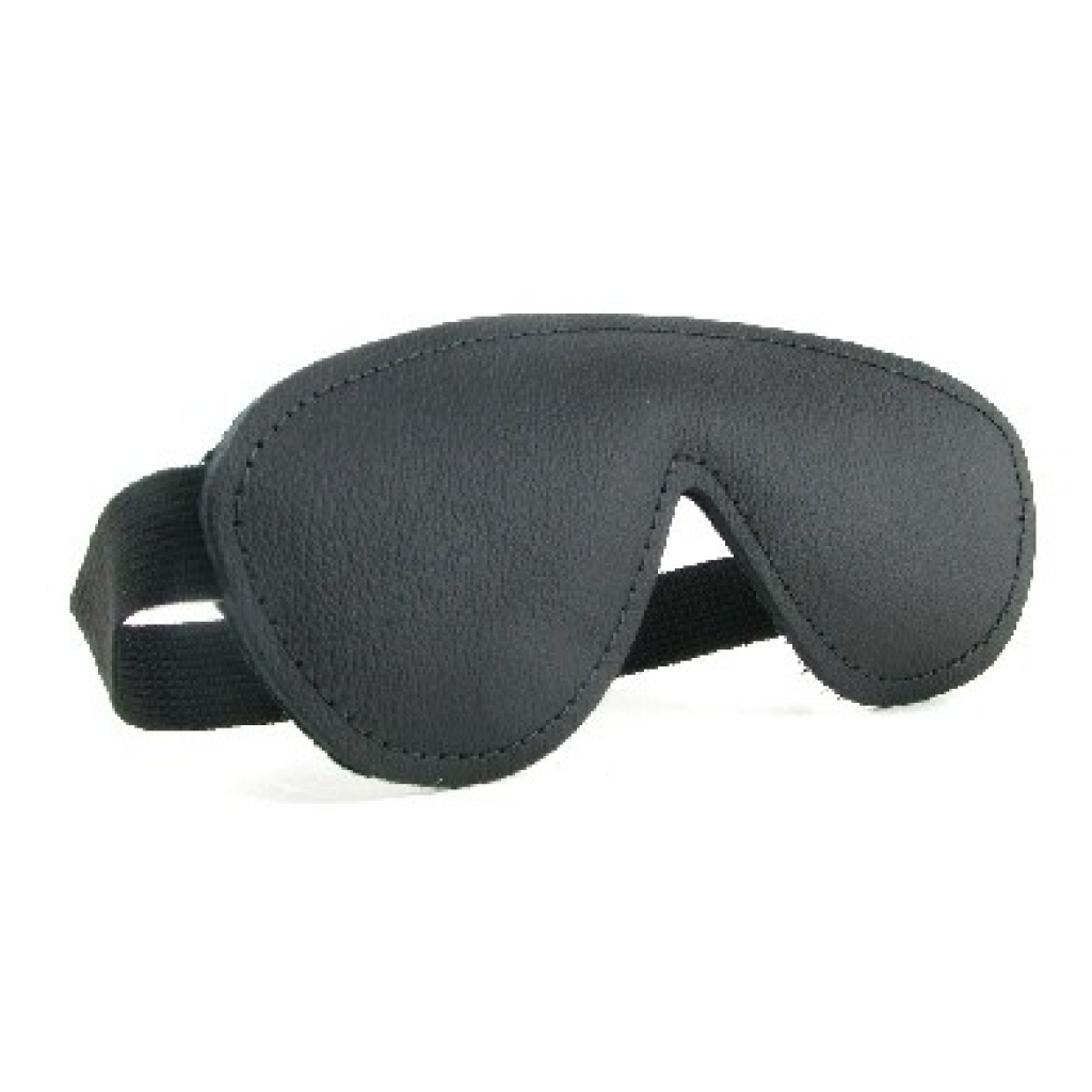 Non-Leather Padded Blindfold Black - Blindfolds