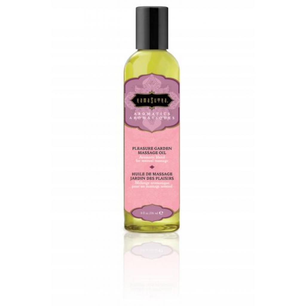 Aromatic Massage Oil Pleasure Garden 8oz - Sensual Massage Oils & Lotions