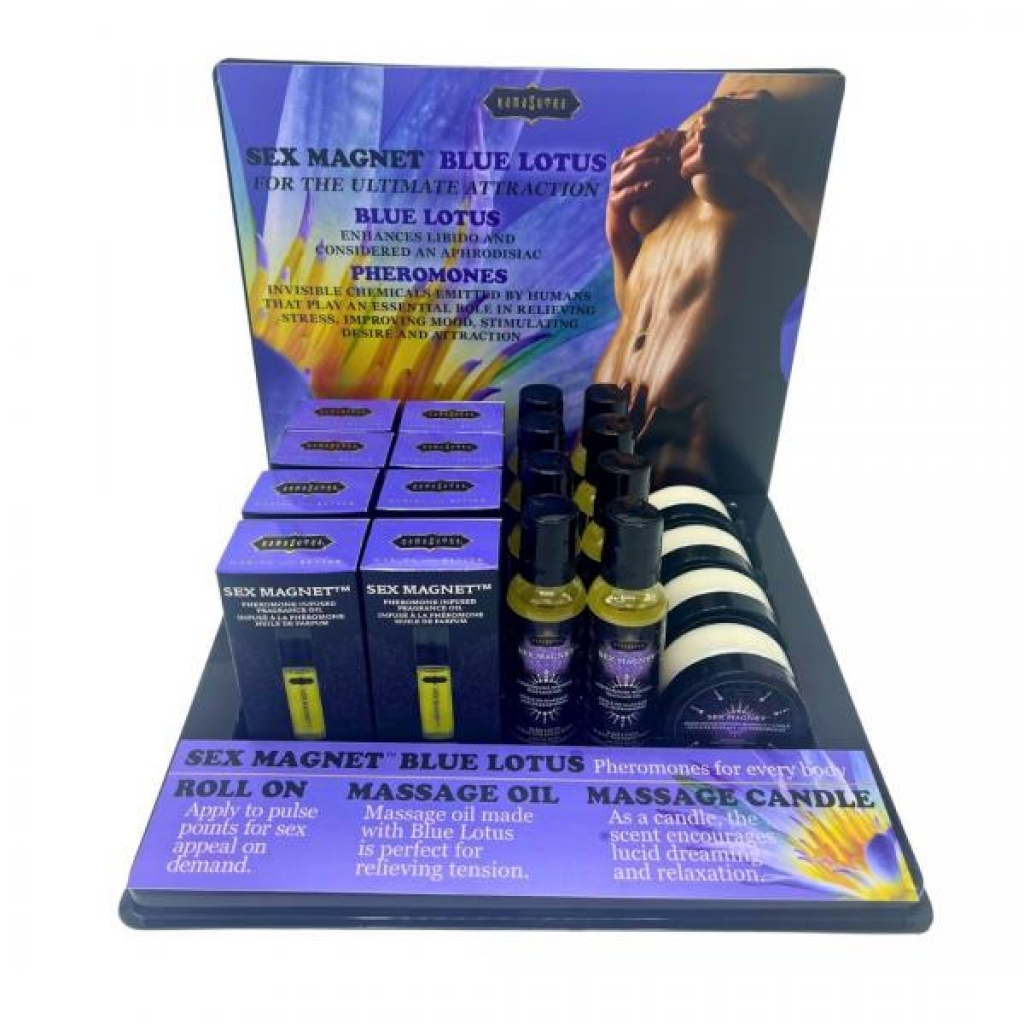 Sex Magnet Blue Lotus Prepack - Sensual Massage Oils & Lotions