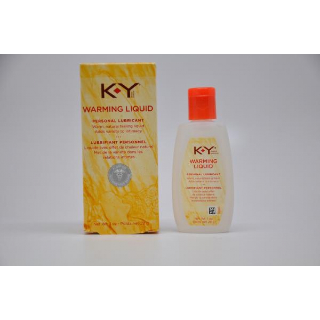 K-Y Warming Liquid Lubricant 1oz Bottle - Lubricants