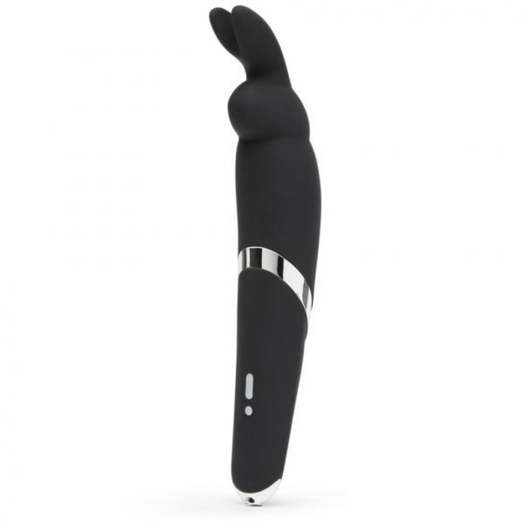 Happy Rabbit Wand Vibrator Black - Clit Cuddlers