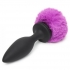 Happy Rabbit Large Vibrating Bunny Tail Butt Plug - Anal Plugs