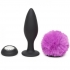 Happy Rabbit Large Vibrating Bunny Tail Butt Plug - Anal Plugs