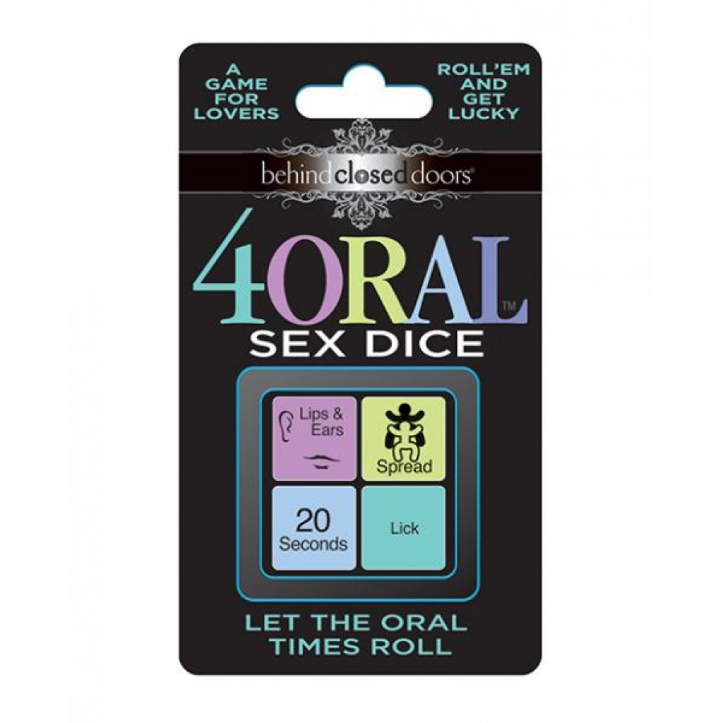 Behind Closed Doors 4oral Sex Dice - Hot Games for Lovers