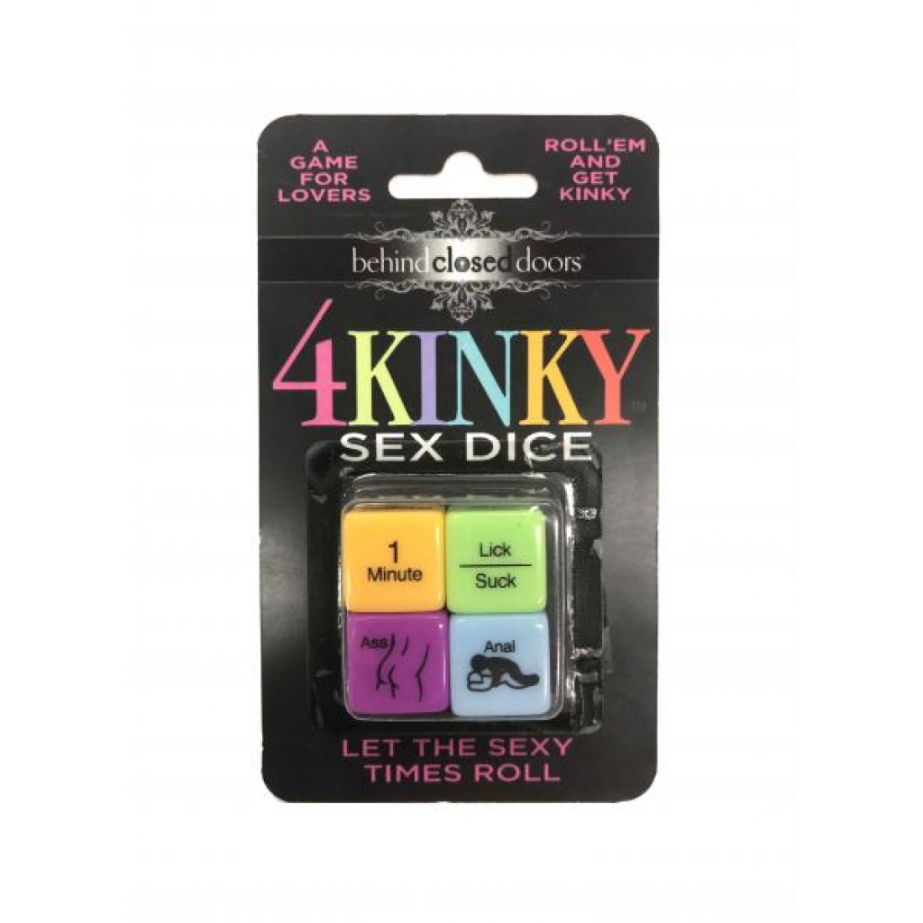 4 Kinky Sex Dice - Hot Games for Lovers
