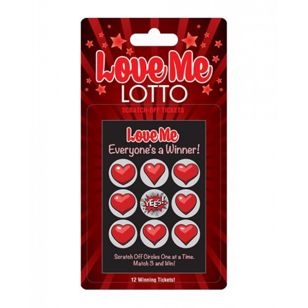 Love Me Lotto 12 Winning Tickets - Hot Games for Lovers