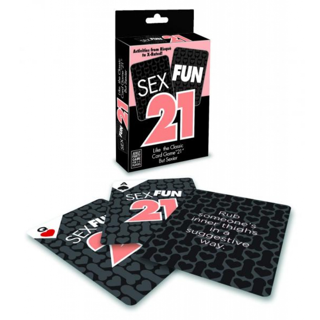 Sex Fun 21 Card Game - Hot Games for Lovers
