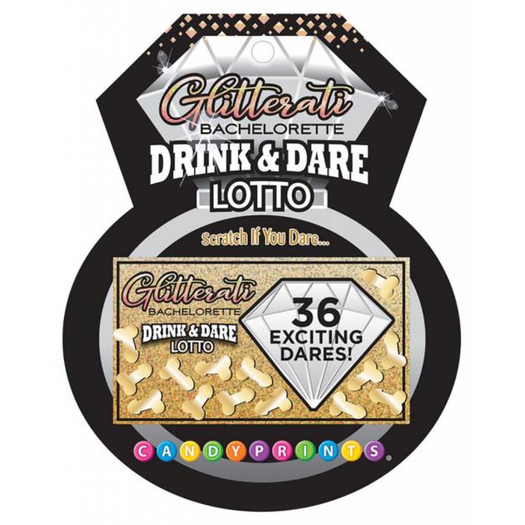 Glitterati Drink & Dare Lotto Cards - Party Hot Games