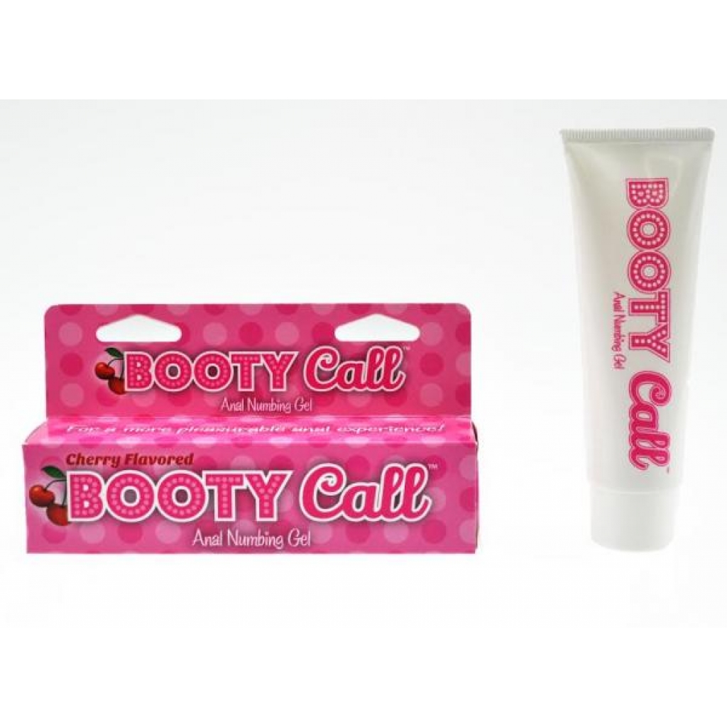 Booty Call Anal Numbing Gel Cherry 1.5oz - Anal Lubricants