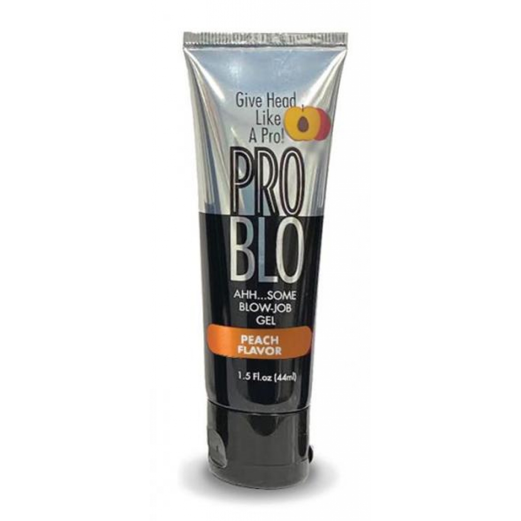 Problo Oral Pleasure Gel Peach 1.5 Fl Oz - Oral Sex