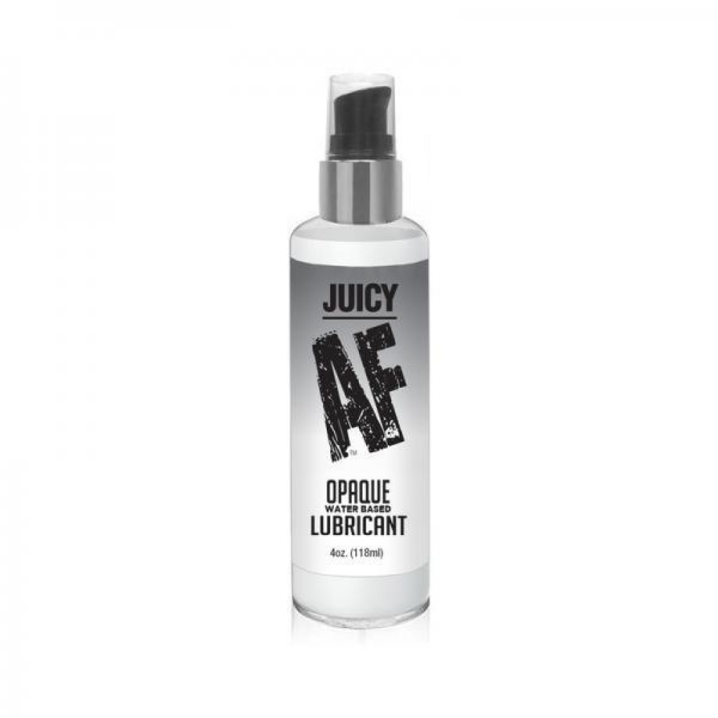 Juicy Af Water Based Opaque Lube 4 Oz Bottle - Lubricants