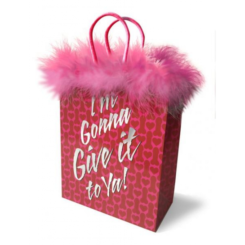 I'm Gonna Give It To Ya! Gift Bag - Gift Wrapping & Bags