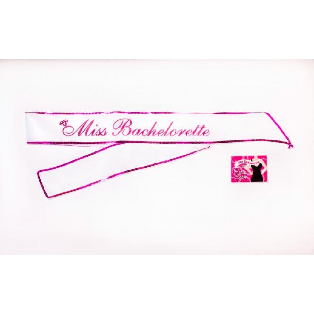 Miss Bachelorette Party Sash - 5 Feet