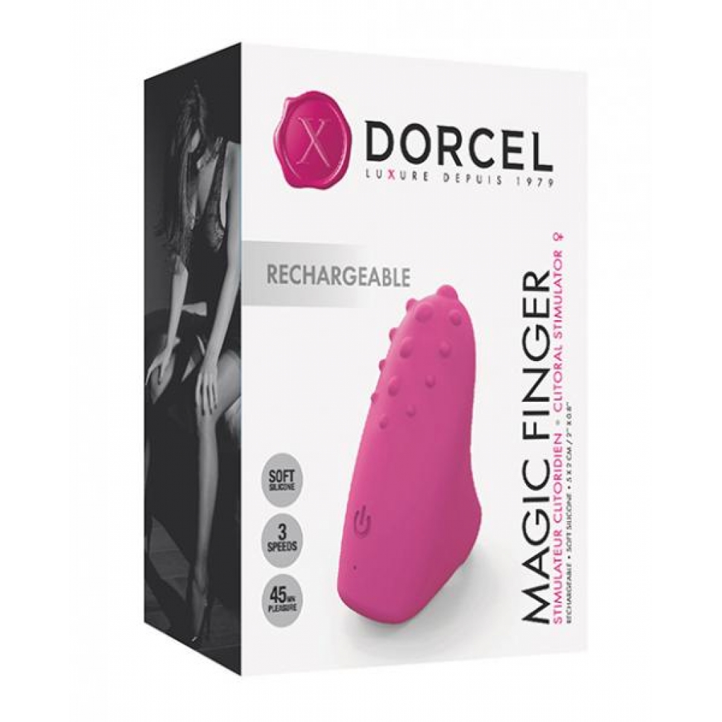 Dorcel Magic Finger Clitoral Stimulator Pink - Finger Vibrators