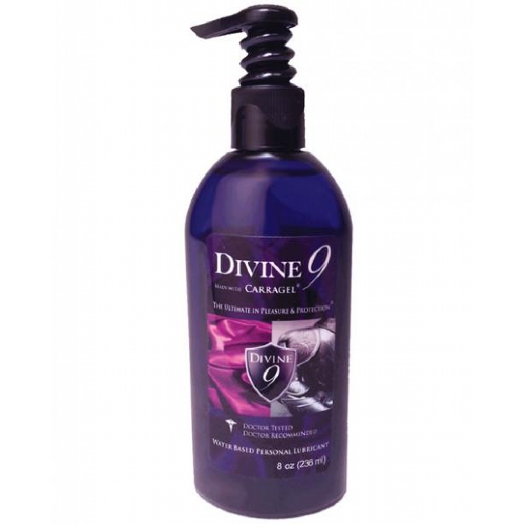 Divine 9 Water-Based Lubricant - 8oz