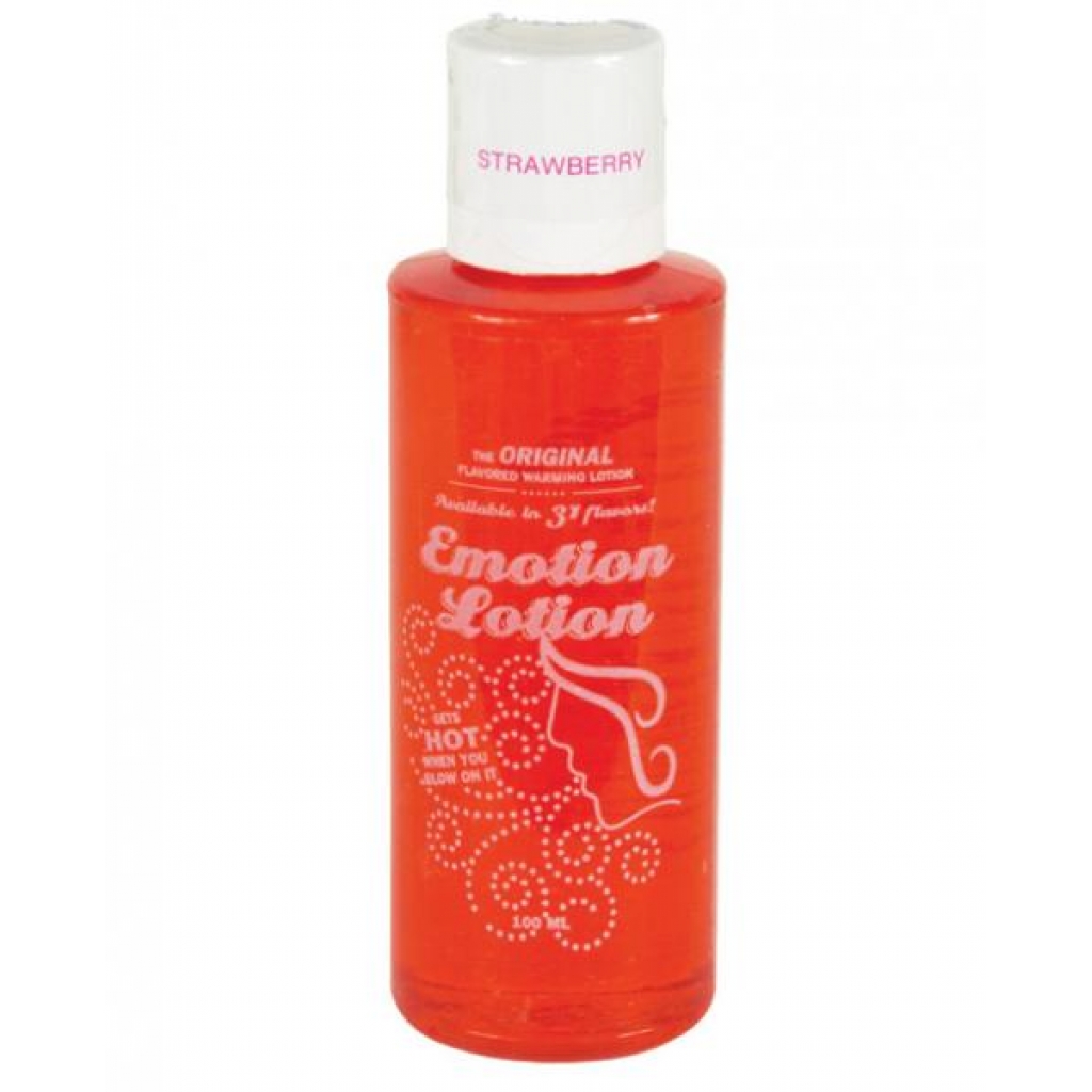 Emotion Lotion-Strawberry - Sensual Massage Oils & Lotions