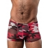 Cumouflage Mini Short Red Large - Mens Underwear