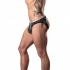 Marble Mesh Moonshine Jock Black S/m - Mens Underwear