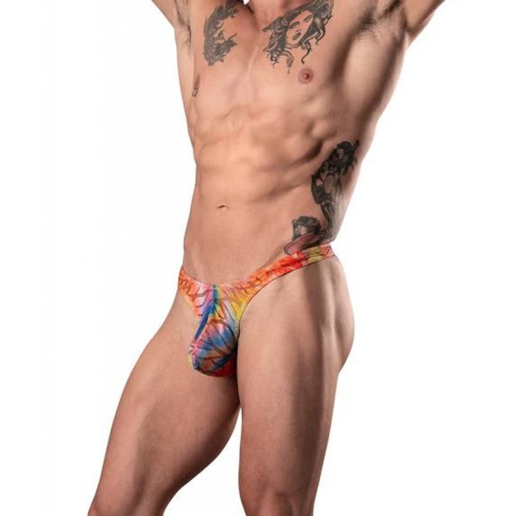 Your Lace Or Mine Thong Multi Color L/xl - Mens Underwear