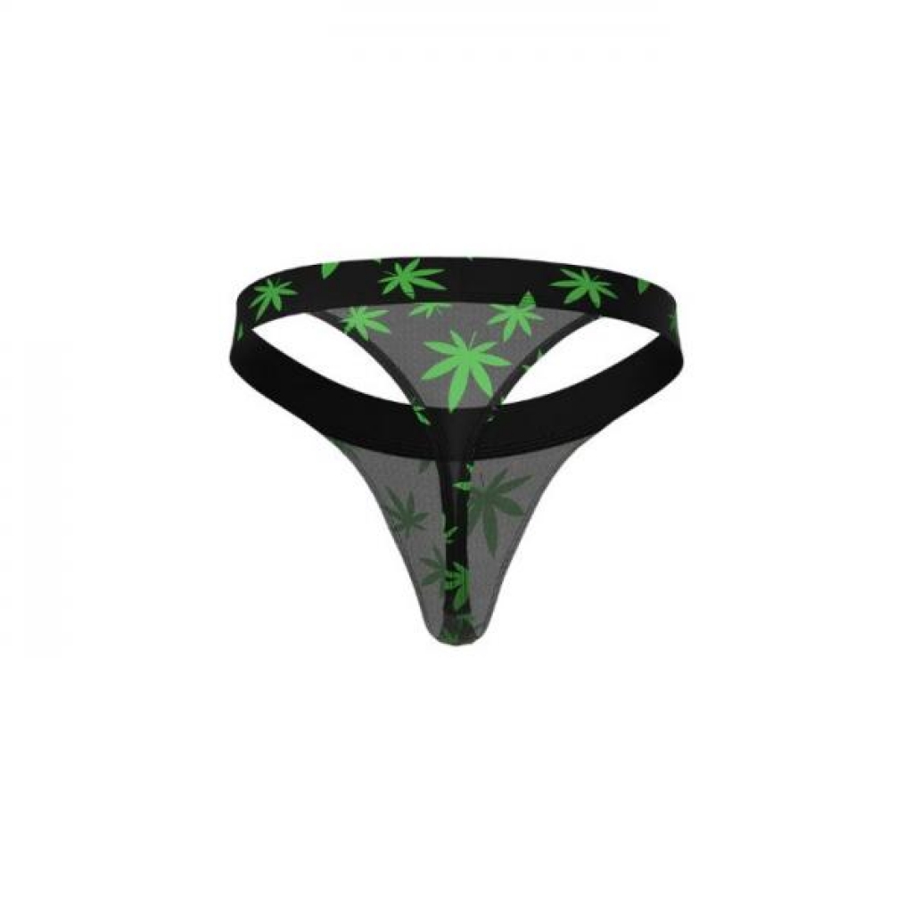 Hazy Dayz Micro Thong Potleaf L/xl - Mens Underwear