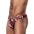 Cumouflage Bong Thong Red S/m - Mens Underwear