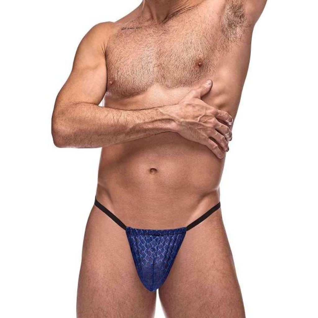 Diamond Mesh Posing Strap O/s - Mens Underwear