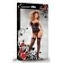 Luv Lace Bustier & G-String Black S/M - Bustiers & Corsets