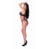 Love Star Halter Bra & Panty Set Black L/xl - Bra Sets