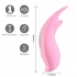 Sera USB Reachrgeable Clitoral Lay-On Vibrator Pink - Clit Cuddlers