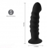 Kendall Silicone Black Dong - Realistic Dildos & Dongs