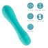 Laney 2 Speed Silicone Mini Vibrator - Perfect Travel Companion