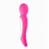 Zoe Rechargeable Hot Pink Dual Vibrating Wand