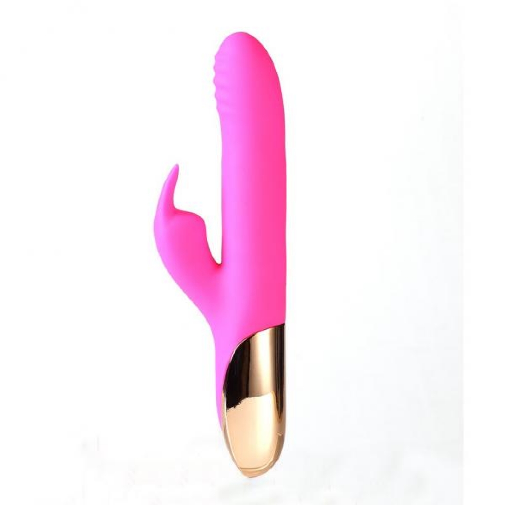 Dream Super Charged Silicone Rabbit Vibrator Pink - Rabbit Vibrators