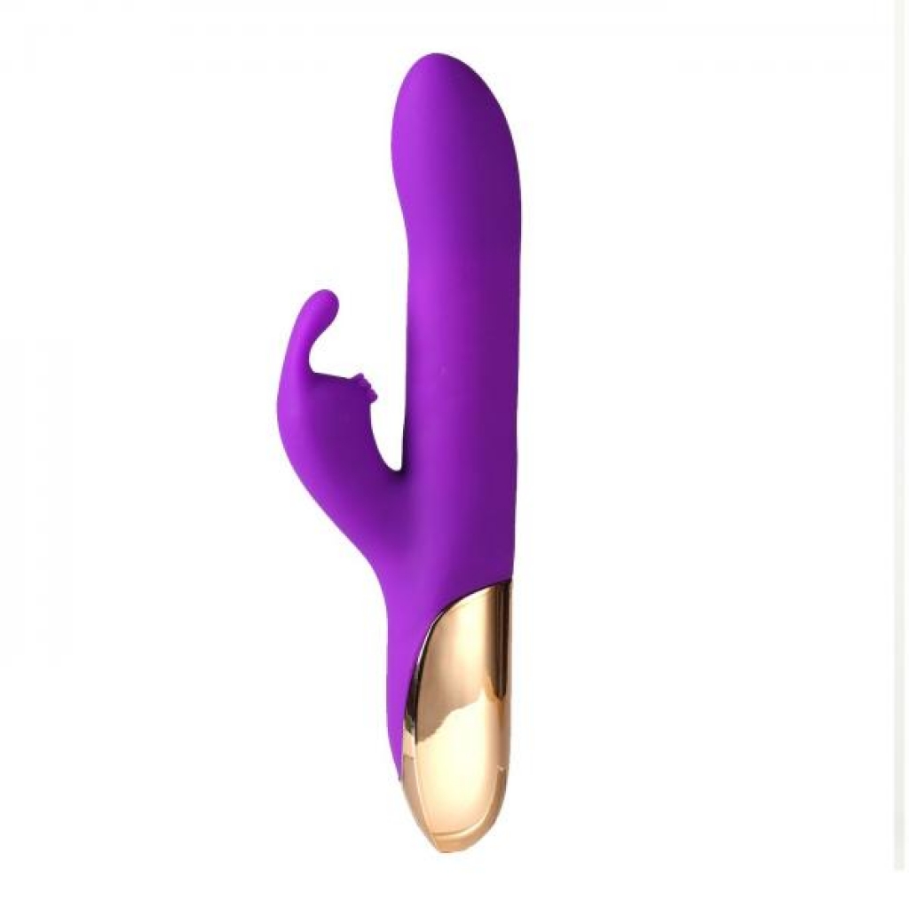 Karlin Supercharged Rabbit Vibrator Rechargeable Purple - Rabbit Vibrators