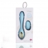 Harmonie Dual Vibrator Teal Silicone Rechargeable - G-Spot Vibrators