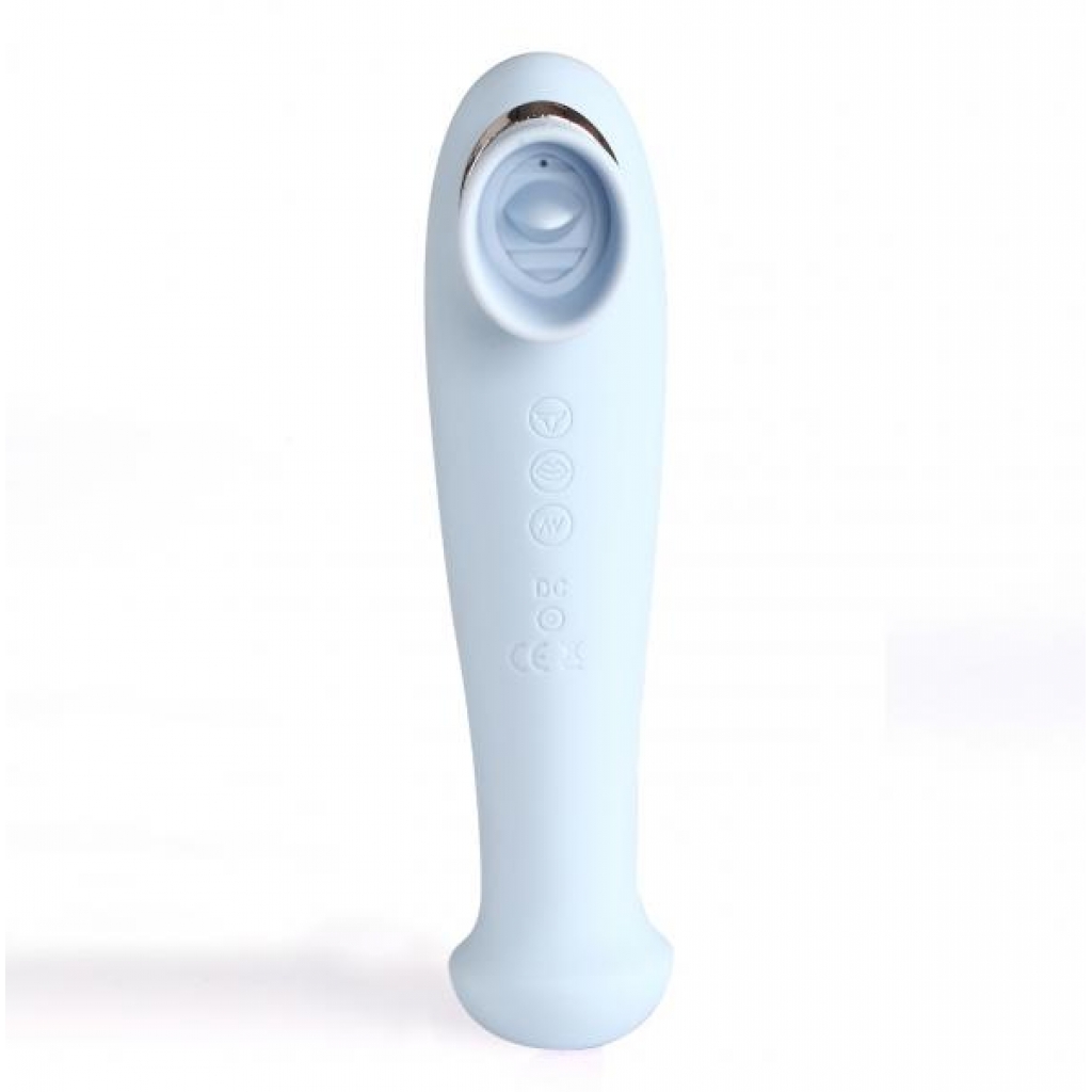 Destiny Blue Sucking Clitoral Stimulator - Clit Suckers & Oral Suction