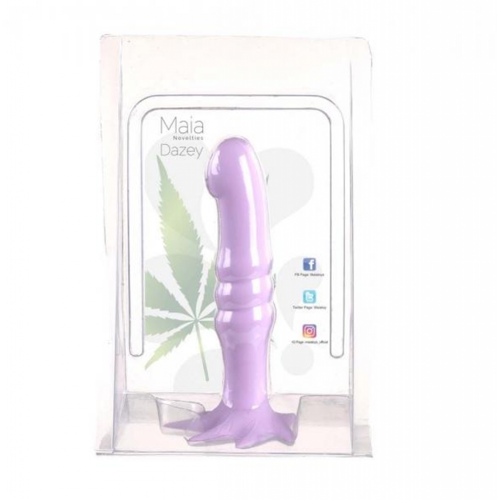 Dazey 420 7 Silicone Dong Pastel Purple 